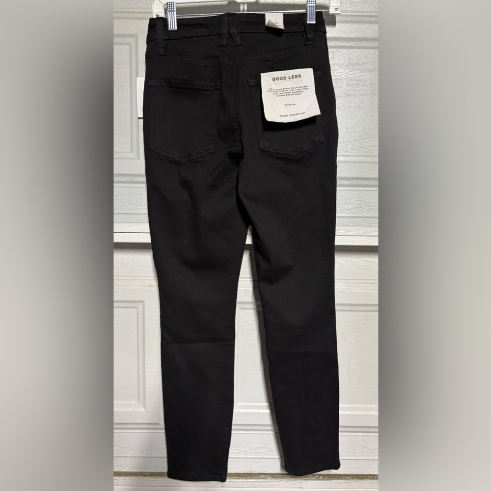 Good American Black Skinny Jeans